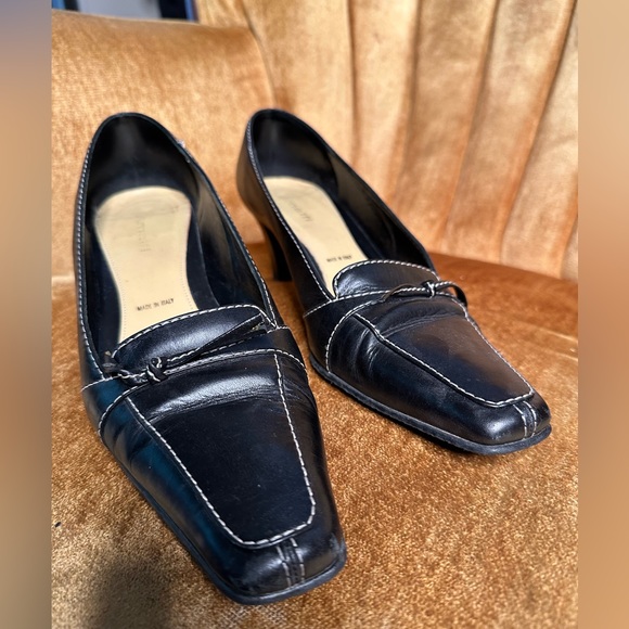 Amalfi Heeled Loafer Size 8 Made in Italy - Picture 3 of 10